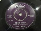 GENE VINCENT - Be-Bop-A-Lula  60s INDIA prs. 7