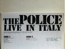 THE POLICE LIVE IN ITALY / RARO 2 LP 1980 mai Suonato