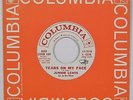 Northern Soul R&B mod 45 JUNIOR LEWIS “Tears On My Face” COLUMBIA demo NM superb