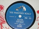 ELVIS PRESLEY. BLUE MOON. HMV POP 272 (HARD TO FIND 78).