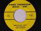 JIMMY THOMPSON Jimmy's Place 45 rare  Northern Soul
