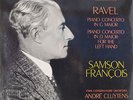 UK COLUMBIA SAX 2394 B/S ED1 LP SAMSON FRANCOIS CLUYTENS RAVEL EX
