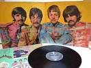 THE BEATLES - SGT PEPPER - UK VINYL LP - PCS 7027 + INSERT