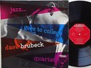 DAVE BRUBECK QUARTET Jazz Goes To College RARE Orig Lp AUSTRALIA ONLY COVER 50s