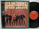 TAKESHI TERAUCHI & BUNNYS Let's Go Terry JAPAN LP 1st Issue w/OBI Eleki Garage