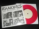 The Ramones - Blitzkrieg Bop - RED VINYL WHITE LABEL REPRO Mint Unplayed