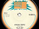 Jay Boys - African People / Harry J All Stars - Version - (P) 1972 HARRY J UK 7