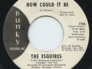 Hear - Rare Northern Soul 45 - The Esquires - How Could It Be - Bunky #7756 - M-