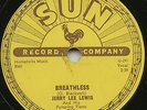 HEAR - Rare Rockabilly 78 - Jerry Lee Lewis - Breathless - Sun # 288