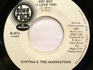 Soul 45 - Cynthia & Imaginations - Hey boy, I love you - Vg++ - promo