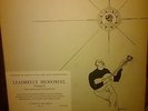 Leadbelly Memorial Volume I STINSON RECORDS - red Vinyl LP