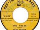R&B popcorn EUGENE JEFFERSON Too Young RARE BAY-TONE hear