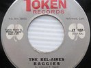 BEL-AIRES Charlie Chan  Baggies TOKEN recs LT 107 Surf Instrumental 45 w680 HEAR