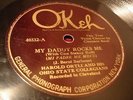 JAZZ HAROLD ORTLI & OHIO STATE COLLEGIANS My Daddy Rocks Me OKEH 40332