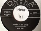 Rockabilly Roy Hall Three Alley Cats/ Diggin The Boogie on DECCA  '75 Mariano re