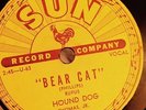 BLUES Rufus Thomas SUN 181 (Orig press) Bear Cat/Walkin in the Rain SOLID E