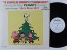 VINCE GUARALDI A Charlie Brown Christmas OST FANTASY LP VG++ WLP SHRINK