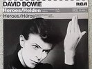 David Bowie _ Heroes in verschiedenen Versionen  -  Cover und vinyl in near mint