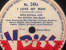 78 RPM, LP, Billie Holiday, Louis Armstrong. WW2, Blues, War department, 12