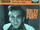 BILLY FURY=MAYBE TOMORROW-UK= PICTURE SLEEVE=RARE 4 TRACK EP.=45 ROCK N ROLL 7