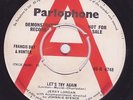 Jerry Lordan Let’s Try Again UK Parlophone 45 Demo Teen 1961 Rare Near EX