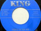 LULA REED 45 Troubles On Your Mind / Bump On a Log KING Early R&B #H290
