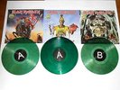 IRON MAIDEN Rare 3LP Live Rock in Rio, Brazil 2013, Green Vinyl (misspressing?)
