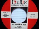 MYSTICS DOO WOP 45 All Through The Night LAURIE label