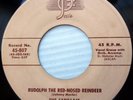 CADILLACS feat.JESSE POWELL orig 45 Rudolph Red-Nosed Reindeer Shock-A-Doo FM490
