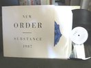 NEW ORDER SUBSTANCE 1987 2 LP SET factory fact 200 w/inners rare joy division