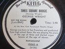 George Wright - Times Square Boogie / Tenderly - King Promo 15065