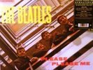 BEATLES Please Please Me LP 14 Track Stereo Reissue Remastered With Original Bla