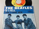 The Beatles-If I Fell/And I Love Her-Vinyl 45 w/WestCoast Picture Sleeve
