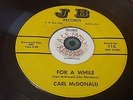 50s Rare ROCKABILLY Mobile Alabama JB Records 115 Carl McDonald Turn The Jukebox