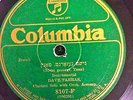 1920s Dave Tarras Klezmer Clarinet COLUMBIA 78 RPM Yiddish/Jewish Record