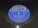 JUDY GARLAND End Of The Rainbow / Blues In The Night 78 Decca 4081 VG+ CLEAN