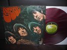 Beatles Rubber Soul Japan Apple ED 1st Press LP INSERT RED WAX