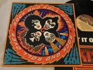 Hard Rock Vinyl LP -  Kiss - Rock And Roll Over - Rare Blue Teardrop Cover - Cas