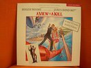 VINYL 33T – JOHN BARRY : A VIEW TO A KILL JAMES BOND DANGEREUSEMENT VOTRE – BO F