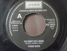 YVONNE BAKER YOU DIDN'T SAY A WORD LONDON RECORDS