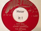 Rockabilly; Junior Thompson; Raw Deal / Mama's Little Baby on METEOR rare re