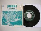 JOHNNY HALLYDAY  ** juke boxe 373 745  ENCART ORIGINAL **