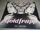 Goldfrapp LP Vinyl - Felt Mountain / Mint Condition Not Played