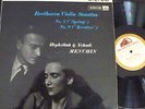 HEPHZIBAH & YEHUDI MENUHIN / BEETHOVEN   / HMV ASD 389 G/c