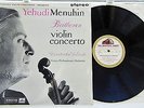 Beethoven: Violin Concerto - Menuhin / Silvestri **HMV ASD 377 C/G ED1 LP**