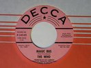 The Who (dj 45) MAGIC BUS / same song   Decca 34545 M- to VG++ minor dish-dnap