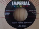 BILL ALLEN - PLEASE GIVE ME SOMETHING -ORIGINAL USA 45  ROCKABILLY N MINT  COND