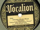 TAMPA RED & GEORGIA TOM VOCALION 1244 BLUES 78 RPM RECORD E/E-