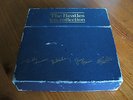 the beatles ep collection 7 inch vinyl 45 blue storage box  no records just box