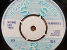 SILHOUETTES / TOMMY McCOOK - IN TIMES LIKE THESE OG UK SOUND SYSTEM  7